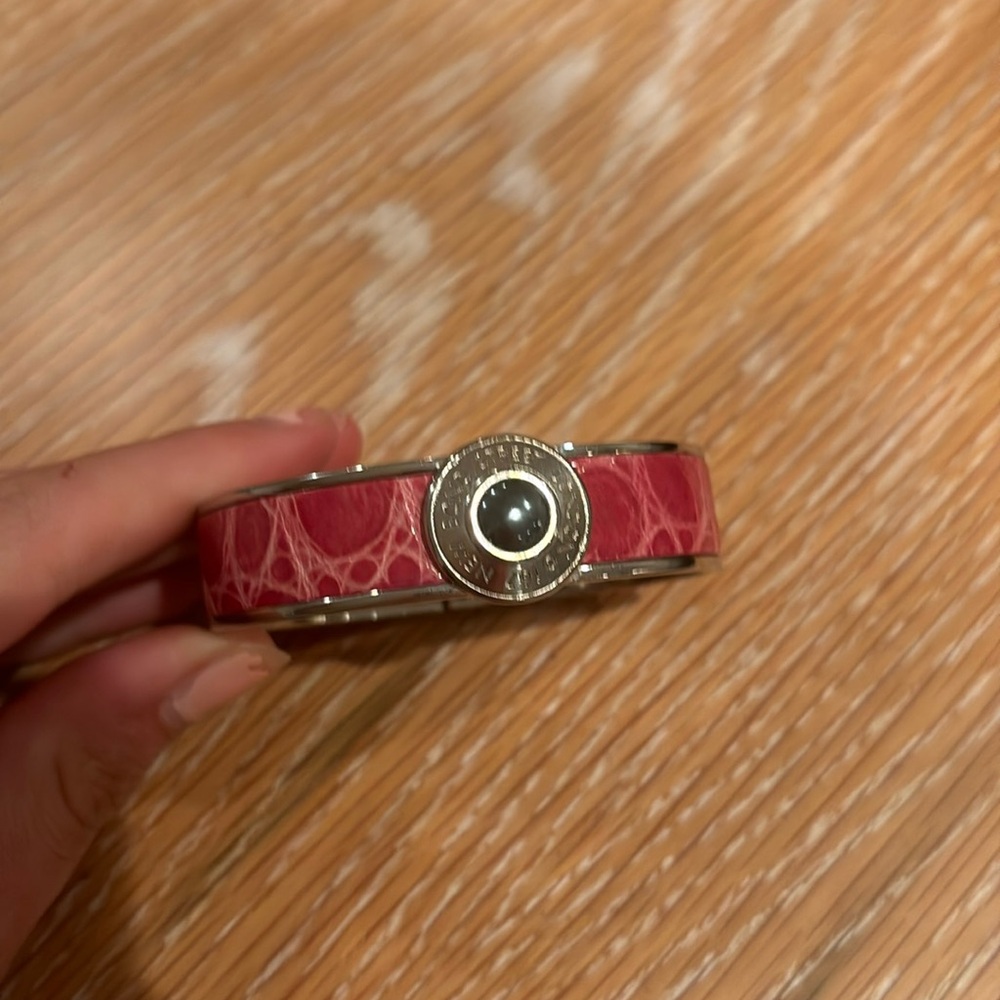 Light red/ pinkish Asprey bracelet